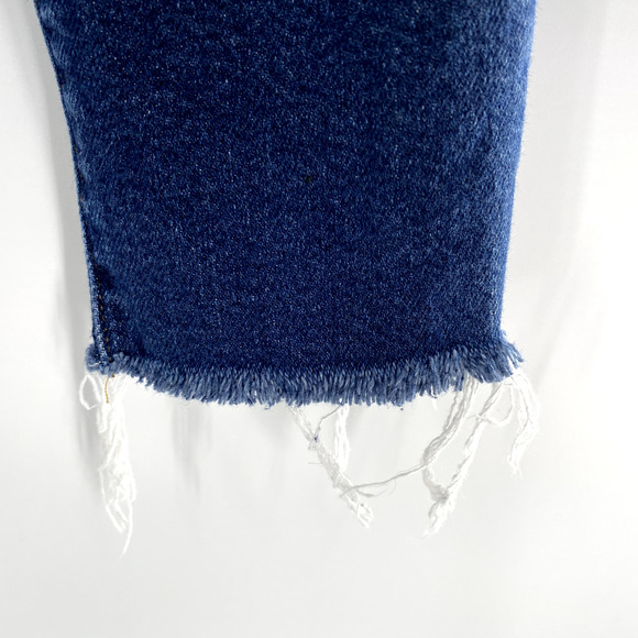 Frame Denim Le High Skinny Ankle Womens Size 26 Jeans Blue Distressed Tapered - Picture 5 of 12